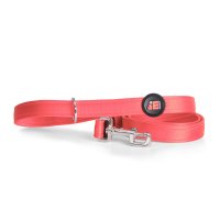 Flachleine Rosa mit Memopet NFC Chip