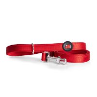 Flachleine Rot mit Memopet NFC Chip