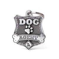 Charms: Dog Agent - Bronx Serie - Schmuckanhänger zum Gravieren