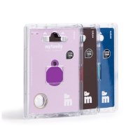 Charms: Kleiner Runder Chip Schwarz Aluminium - Schmuckanhänger zum Gravieren