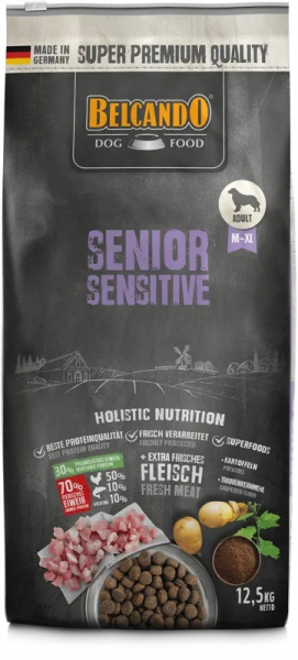 BELCANDO® Trockenfutter Senior Sensitiv - 12,5kg für ältere Hunde