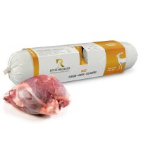 Ritzenberger Pure Fleischrolle Duo-Rolls - Wild 2x400g - Nassfutter- Pur Monoprotein