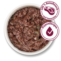 Herrmanns Reinfleisch Dose - Kreativ-Mix Ziege - 800g Single Protein Nassfutter
