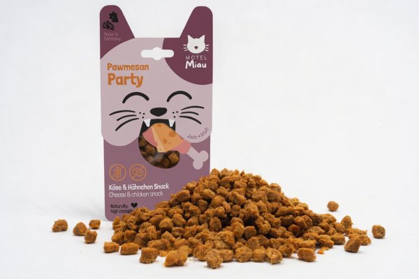 Motel Miau - Pawmesan Party - Katzenleckerli 50g - Kartoffel, Huhn & Käse