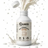 CAMISI Katzenmilch 250ml frisch vom Bauernhof Laktosereduziert mit Taurin