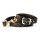 Hunde-Halsband Hermitage Tartan Braunes Leder Größe ML