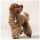 Hunde-Halsband Hermitage Tartan Braunes Leder Größe ML