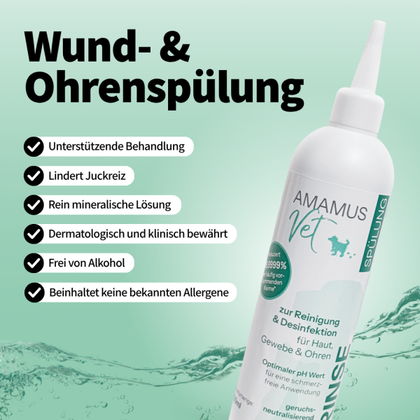 AMAMUS vet Rinse 250ml - Spülung