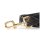 Hunde-Leine Hermitage Tartan Braunes Leder 110cm lang 2,2cm breit