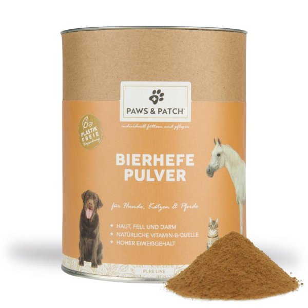 Paws & Patch reines Bierhefe Pulver 500g