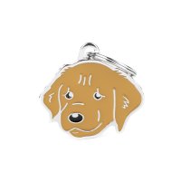 Charms: Golden Retriever - Braun - Schmuckanhänger zum Gravieren