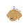 Charms: Golden Retriever - Braun - Schmuckanhänger zum Gravieren