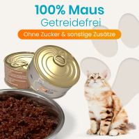 Lucky-Kitty Katzenfutter MAUS 100g