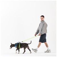 Hunde-Geschirr H mit NFC Chip Rosa- mit Plakette zum Gravieren - Memopet