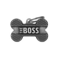 Charms: The Boss - Großer Knochen antikes Silber -...