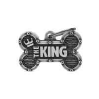Charms: The King - Großer Knochen antikes Silber -...