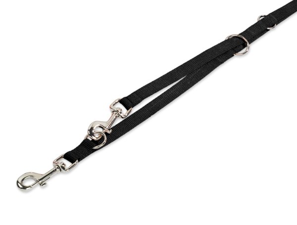 Nobby Führleine "Classic" extra lang schwarz L: 300 cm, B: 25 mm