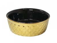 Nobby Keramik Schale "Gold" gold/schwarz...