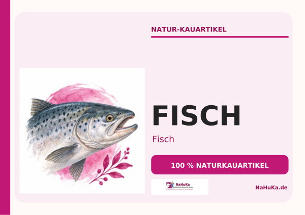 NaHuKa Natur Leckerli  - Lachshautstangen getrocknet 100 g
