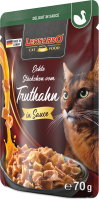 LEONARDO® Pouches Delight in Sauce Echte Stückchen vom Truthahn 70g