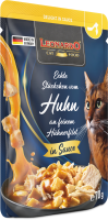 LEONARDO® Pouches Delight in Sauce Echte Stückchen vom Huhn an feinem Hühnerfilet 70g