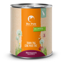 Herrmanns Hunde Dose - Light Bio-Pute mit Zucchini und...