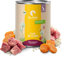 Herrmanns Hunde Dose - Sensible Bio-Huhn mit Karotte und...