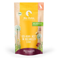 Herrmanns Hunde Pouches - Adult Bio-Huhn mit Fenchel und...