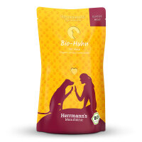 Herrmanns Hunde Pouches - Classic Bio-Huhn mit Hirse -...