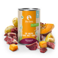 Herrmanns Welpen Menu Dose - Bio-Gans mit Kürbis und...