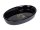 Katzen Schale Golden Cat - Keramik oval schwarz 120ml