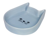 Katzen Schale Kitty Face - Keramik hellblau 200ml