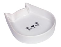 Katzen Schale Kitty Face - Keramik weiss 200ml