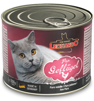 LEONARDO® Premium-Dose: Geflügel pur 200g