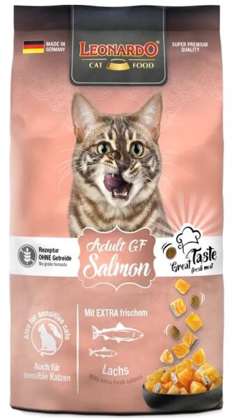 LEONARDO® Trockenfutter - Adult GF Salmon 300g - Lachs, Getreidefrei
