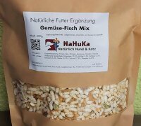 NaHuKa Beiflocken - Gemüse-Fisch Mix mit Shrimps 400g