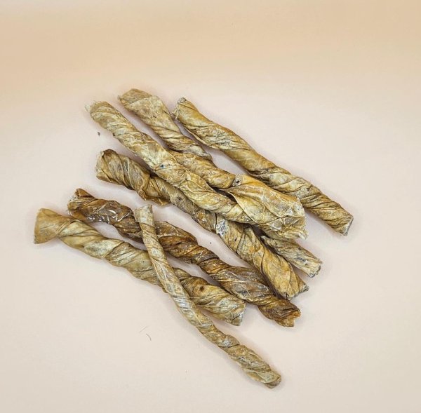 NaHuKa Natur Leckerli - Kälberblasen 100g - gedreht - Welpen, Senioren