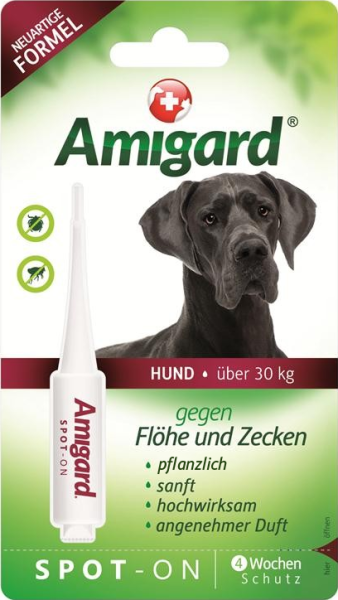 Amigard Spot On Hund über 30kg – Einzelpackung 2ml