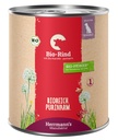 Herrmann's Hunde Dose - Sensible Bio-Rind mit Karotten und Süßkartoffel  - 800g purinarm sensibel