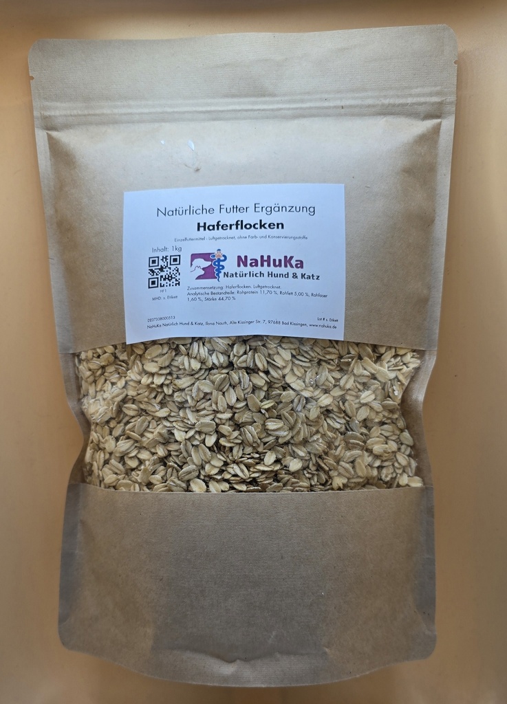 NaHuKa Beiflocken - Haferflocken 200g
