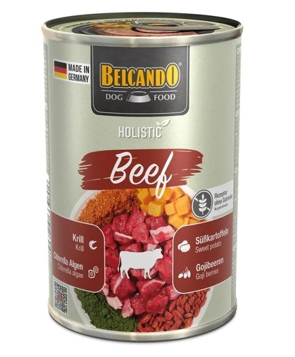 [P0008551] BELCANDO® Dose 400g Holistic Beef - Hunde Nassfutter