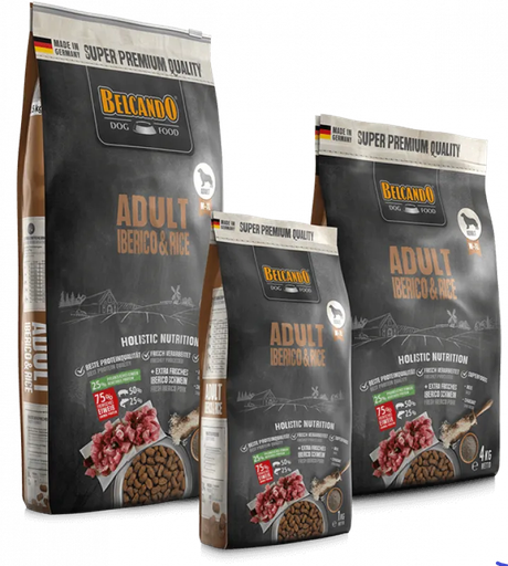 [P0001246] BELCANDO® Trockenfutter Adult Iberico & Reis 12,5kg für Hunde 