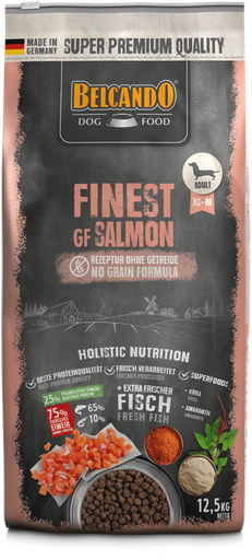 [P0001255] BELCANDO® Trockenfutter Finest GF Salmon 12,5kg für Hunde
